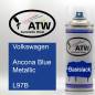 Preview: Volkswagen, Ancona Blue Metallic, L97B: 400ml Sprühdose, von ATW Autoteile West.